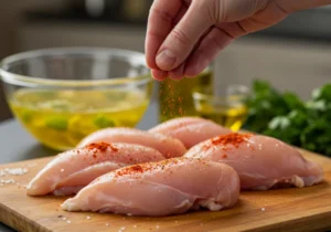 Hähnchen vorbereiten