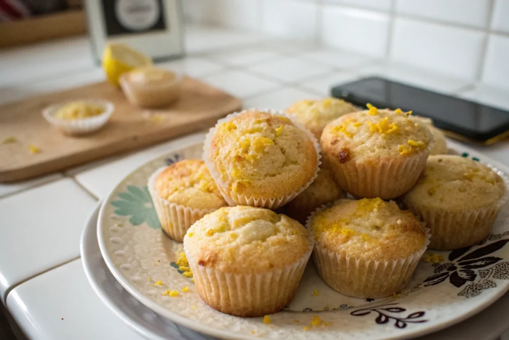 Zitronenmuffins