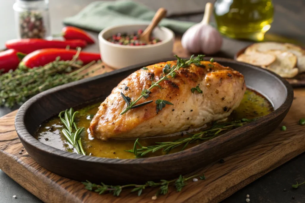 rezept hähnchenbrust backofen ohne anbraten