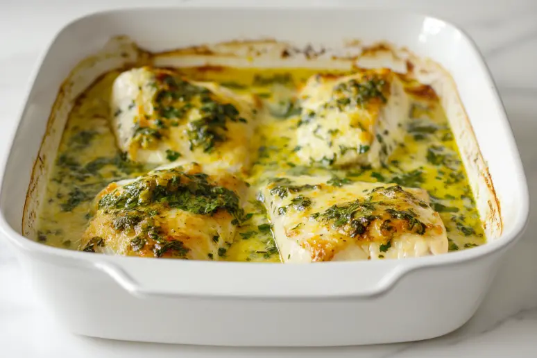 Fertige Hähnchenbrust in Kräutersauce