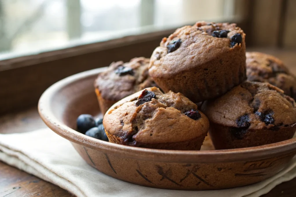 blaubeer schoko muffins
