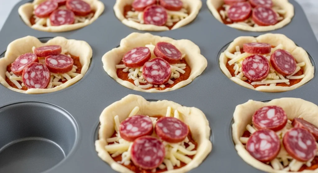 Pizza Muffins Rezept