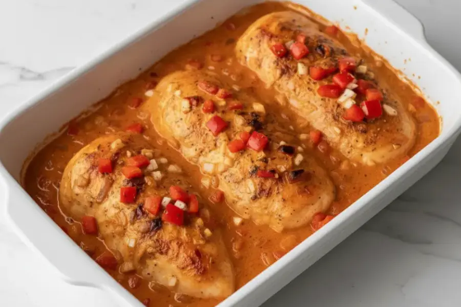 Paprika Sahne Hähnchen