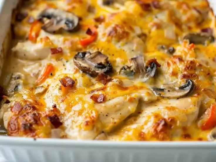 hähnchen auflauf im backofen
