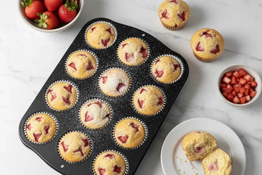 Erdbeermuffins