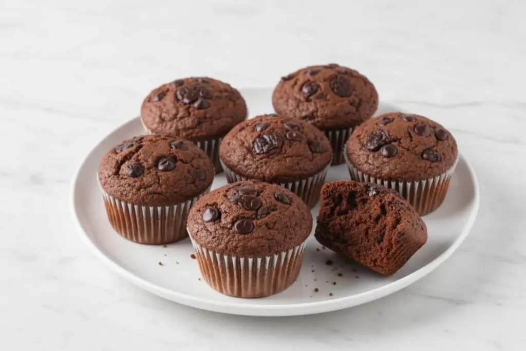 Glutenfreie Schokomuffins