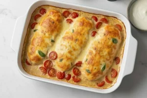 Hähnchen Tomate Mozzarella