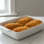 Hähnchenbrust mit Parmesan-Kruste