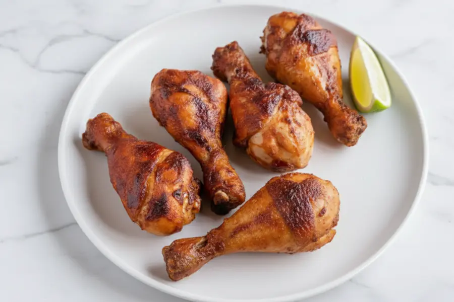 Hähnchenkeulen mit Honig-Marinade