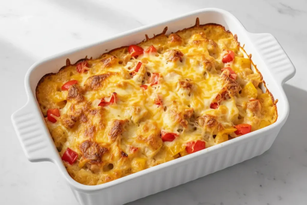 Kartoffelauflauf mit Hähnchen