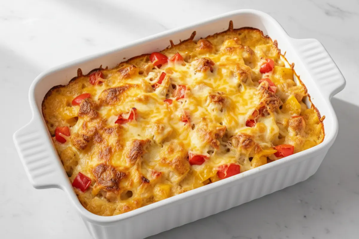 Kartoffelauflauf mit Hähnchen