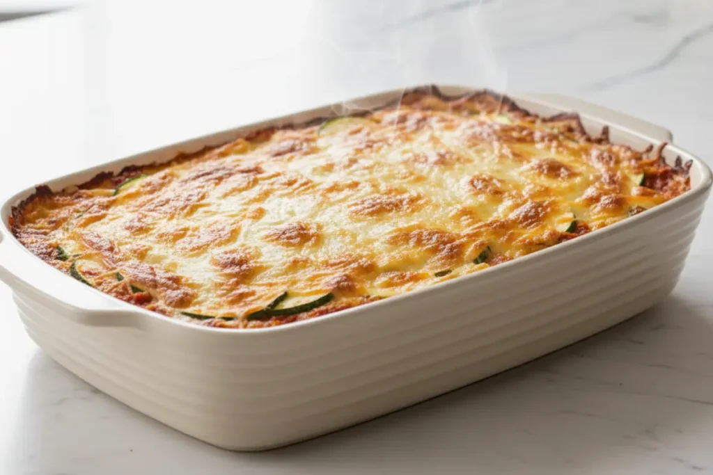 Zucchini Auflauf mit Hackfleisch