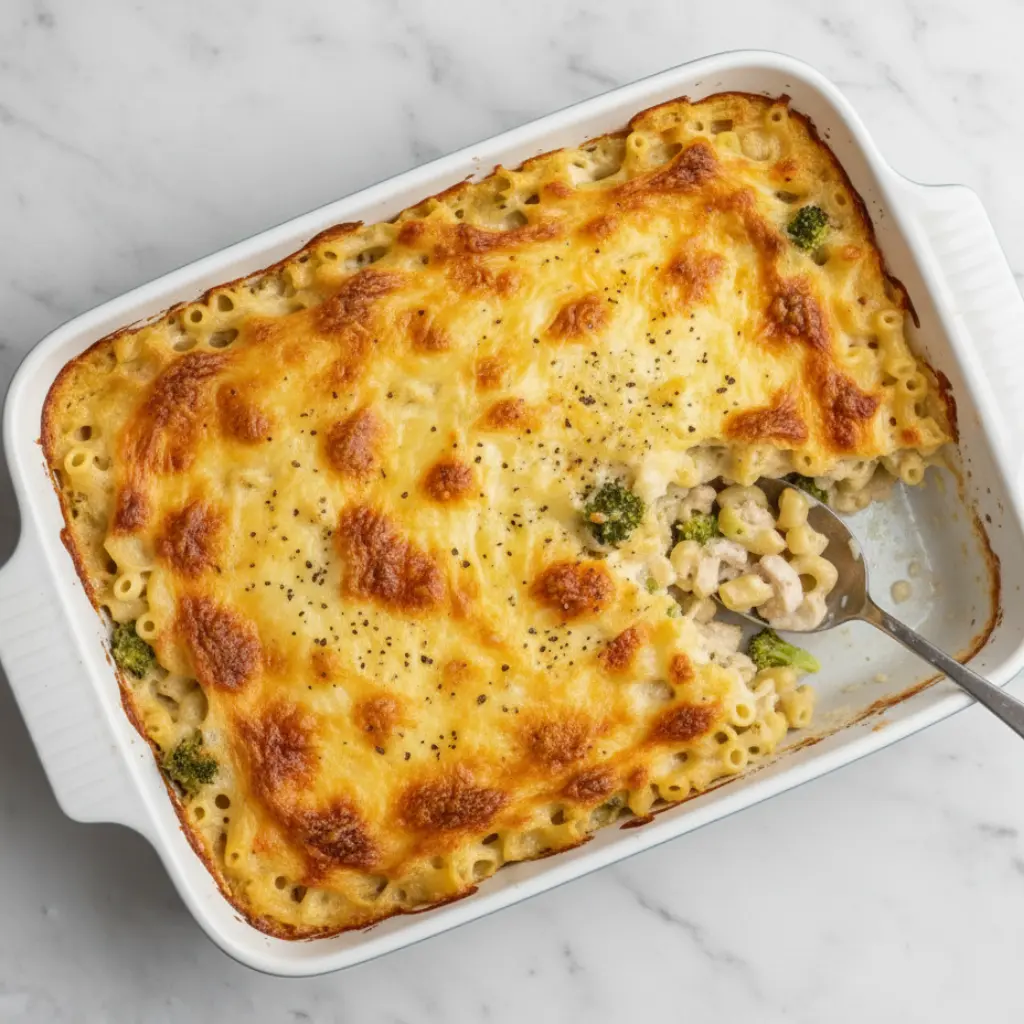 brokkoli nudel auflauf